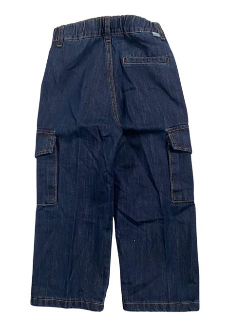 Blue cotton kids jeans Manuel Ritz | MR3154DENIM